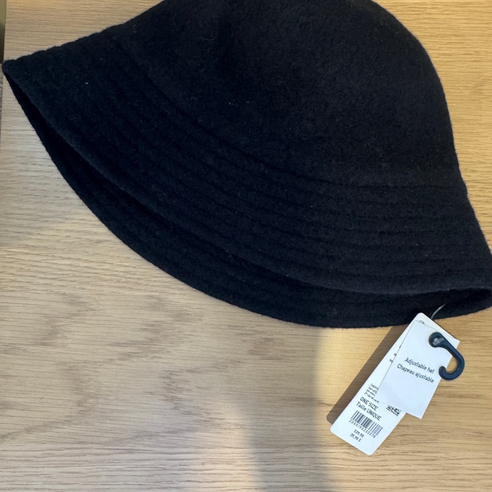 Uniqlo Classic Black Wool Hat